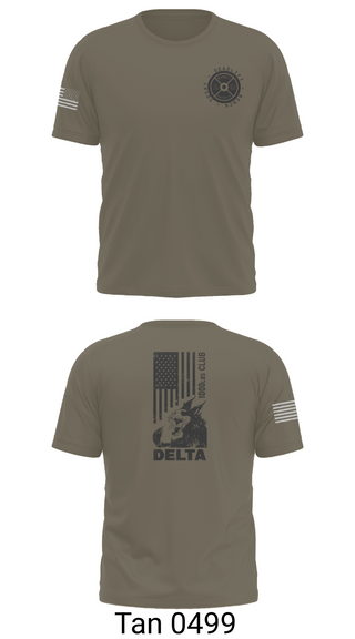 Short Sleeve Performance Shirt, Delta 5-7 ADA, Army, Teamtime, Team time, sublimation, custom sports apparel, team uniforms, spirit wear, spiritwear, sports uniforms, custom shirts, team store, custom team store, fundraiser sports, apparel fundraiser