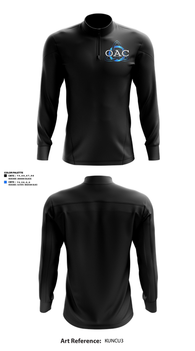 OA Cheerleading 58785935 Quarter Zip Jacket - 2