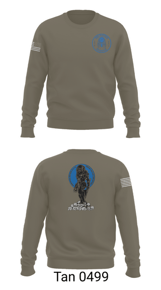 Crew Neck Sweatshirt, Assassin Troop, 2-15 CAV, Army, Teamtime, Team time, sublimation, custom sports apparel, team uniforms, spirit wear, spiritwear, sports uniforms, custom shirts, team store, custom team store, fundraiser sports, apparel fundraiser