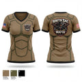 SAC SOUTH 26897599 Women's Short Sleeve V-neck Shirt - 1
