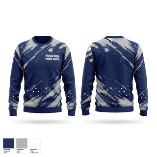 Crew Neck Sweatshirt, Florida Ridge Public Safety, , Teamtime, Team time, sublimation, custom sports apparel, team uniforms, spirit wear, spiritwear, sports uniforms, custom shirts, team store, custom team store, fundraiser sports, apparel fundraiser