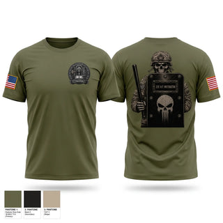 Old School Cotton Feel Shirt, C Co, 701st, Army, Teamtime, Team time, sublimation, custom sports apparel, team uniforms, spirit wear, spiritwear, sports uniforms, custom shirts, team store, custom team store, fundraiser sports, apparel fundraiser