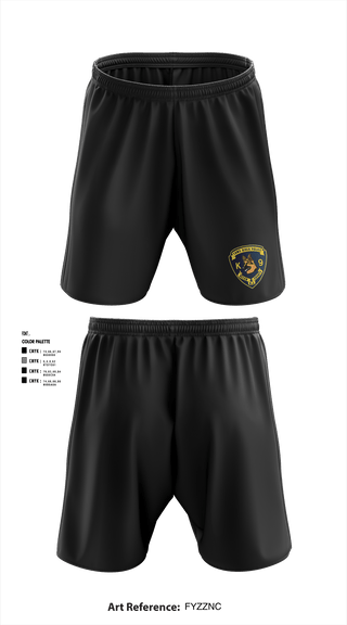 K9 1129861 Athletic Shorts With Pockets - 5