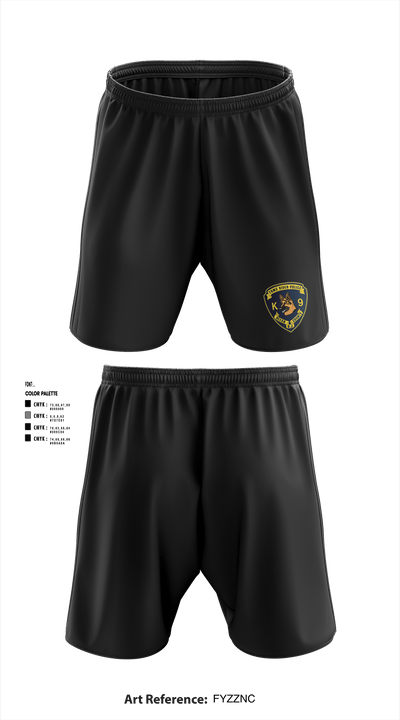K9 1129861 Athletic Shorts With Pockets - 5