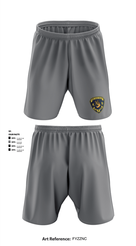 K9 1129861 Athletic Shorts With Pockets - 6