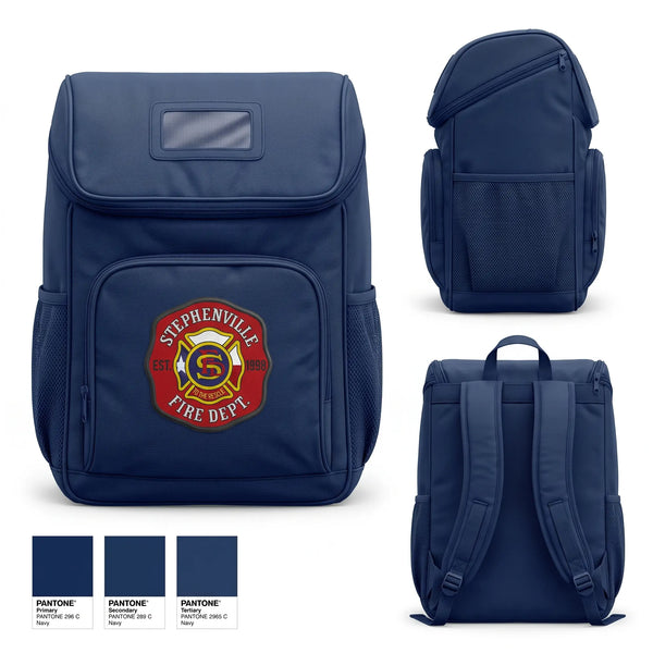Gear Bag, Stephenville Fire Department, Fire Department, Teamtime, Team time, sublimation, custom sports apparel, team uniforms, spirit wear, spiritwear, sports uniforms, custom shirts, team store, custom team store, fundraiser sports, apparel fundraiser