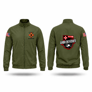 Windbreaker, Lobo Dustoff, National Guard, Teamtime, Team time, sublimation, custom sports apparel, team uniforms, spirit wear, spiritwear, sports uniforms, custom shirts, team store, custom team store, fundraiser sports, apparel fundraiser