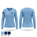 Goldsboro Police Explorers 54184792 Women's Long Sleeve V-neck Shirt - 1