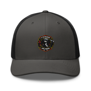 North McCreary Fire & Rescue Retro Trucker Hat | Yupoong 6606