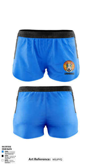 Ranger Panties, ILUVDOGZ, , Teamtime, Team time, sublimation, custom sports apparel, team uniforms, spirit wear, spiritwear, sports uniforms, custom shirts, team store, custom team store, fundraiser sports, apparel fundraiser