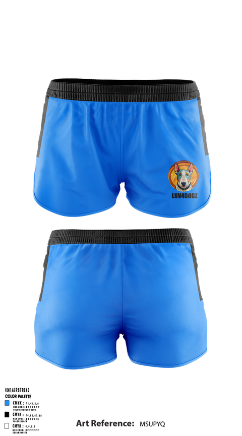 Ranger Panties, ILUVDOGZ, , Teamtime, Team time, sublimation, custom sports apparel, team uniforms, spirit wear, spiritwear, sports uniforms, custom shirts, team store, custom team store, fundraiser sports, apparel fundraiser