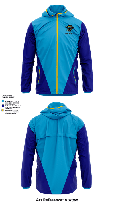 Mays Raiders 20004629 Windbreaker - 1