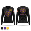 Lexington Illinois Police Department Women's Long Sleeve V-neck Shirt - 1