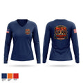 JDF 59700670 Women's Long Sleeve V-neck Shirt - 1