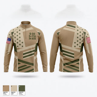 Windbreaker, B CO 3-172 IN (MTN), National Guard, Teamtime, Team time, sublimation, custom sports apparel, team uniforms, spirit wear, spiritwear, sports uniforms, custom shirts, team store, custom team store, fundraiser sports, apparel fundraiser