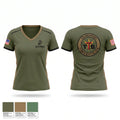 Darkside Women's Short Sleeve V-neck Shirt - 1