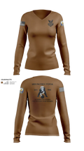 Uss patriot 25389184 Women's Long Sleeve V-neck Shirt - 21