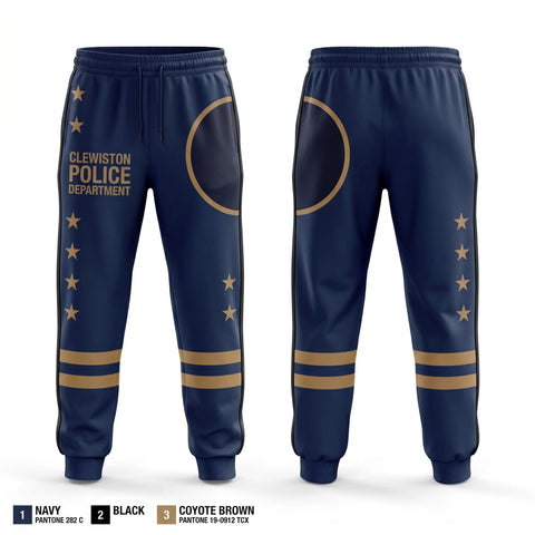 Sweatpants, Clewiston Police Department, Police, Teamtime, Team time, sublimation, custom sports apparel, team uniforms, spirit wear, spiritwear, sports uniforms, custom shirts, team store, custom team store, fundraiser sports, apparel fundraiser