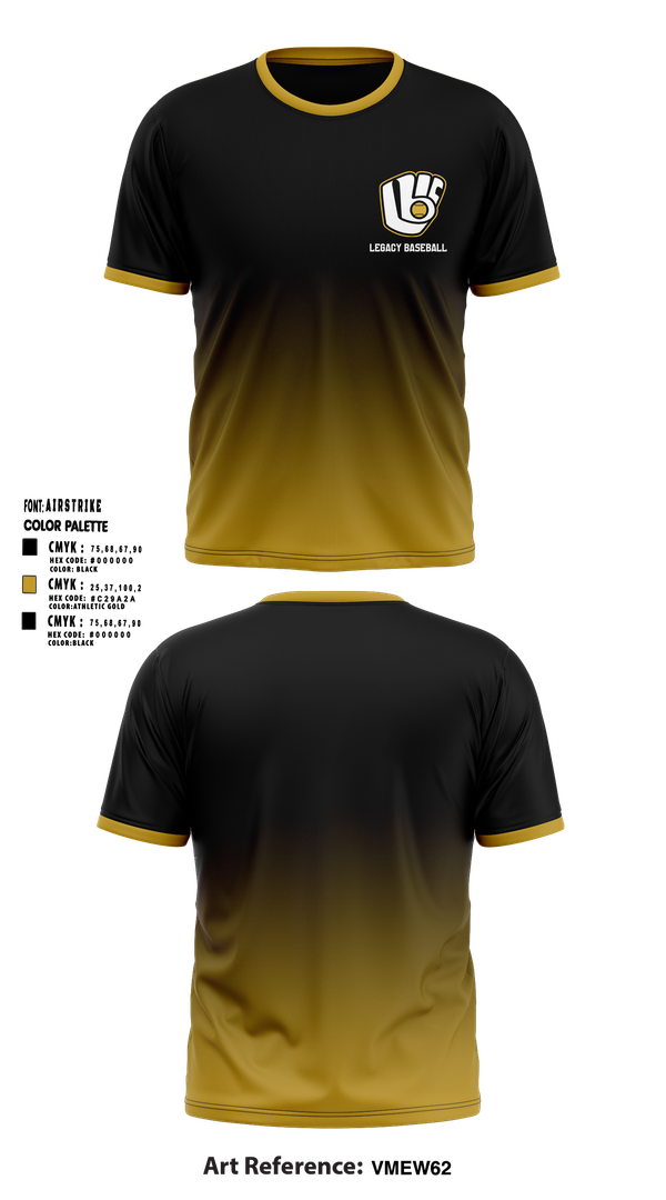 Short Sleeve Performance Shirt, Legacy Baseball Club, Baseball, Teamtime, Team time, sublimation, custom sports apparel, team uniforms, spirit wear, spiritwear, sports uniforms, custom shirts, team store, custom team store, fundraiser sports, apparel fundraiser