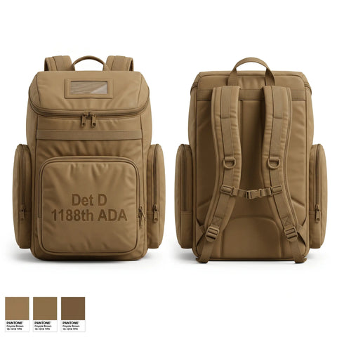 Gear Bag, Det. D. 1-188th ADA, National Guard, Teamtime, Team time, sublimation, custom sports apparel, team uniforms, spirit wear, spiritwear, sports uniforms, custom shirts, team store, custom team store, fundraiser sports, apparel fundraiser