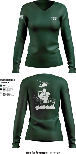 Womens Long Sleeve Vneck Shirt, TSC, , Teamtime, Team time, sublimation, custom sports apparel, team uniforms, spirit wear, spiritwear, sports uniforms, custom shirts, team store, custom team store, fundraiser sports, apparel fundraiser