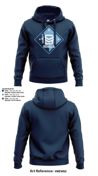 DMV Rebels Basketball Club 43601809 Hoodie - 2