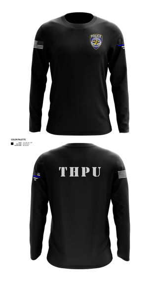Long Sleeve Performance Shirt, Tourism & Hotspot Policing Unit, Police, Teamtime, Team time, sublimation, custom sports apparel, team uniforms, spirit wear, spiritwear, sports uniforms, custom shirts, team store, custom team store, fundraiser sports, apparel fundraiser