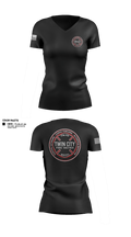 Twin City Fire Tactics 23879225 Women's Short Sleeve V-neck Shirt - 1