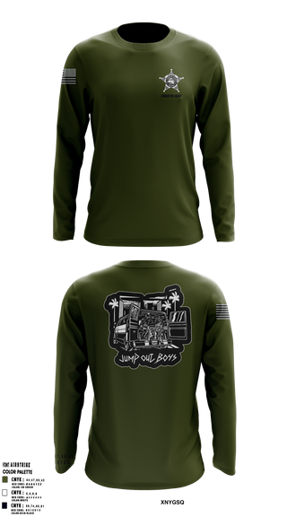 JCPD Fugitive Unit 24764007 Long Sleeve Performance Shirt - 2