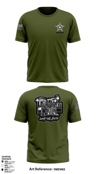 JCPD Fugitive Unit 24764007 Short Sleeve Performance Shirt - 2