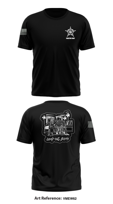 SJCPD Fugitive Unit 24764007 Short Sleeve Performance Shirt - 1