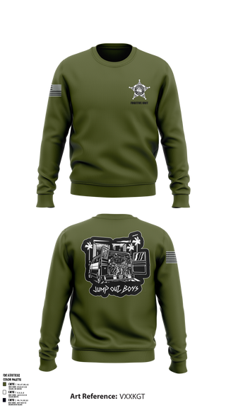 JCPD Fugitive Unit 24764007 Crew Neck Sweatshirt - 2