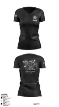 SJCPD Fugitive Unit 24764007 Women's Short Sleeve V-neck Shirt - 1