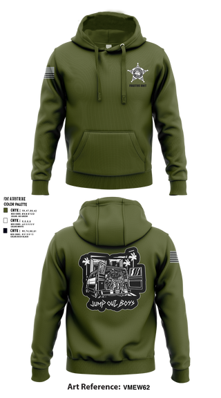 JCPD Fugitive Unit 24764007 Hoodie - 2