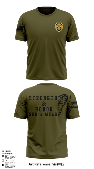 566MCAS-update 13713672 Short Sleeve Performance Shirt - 86