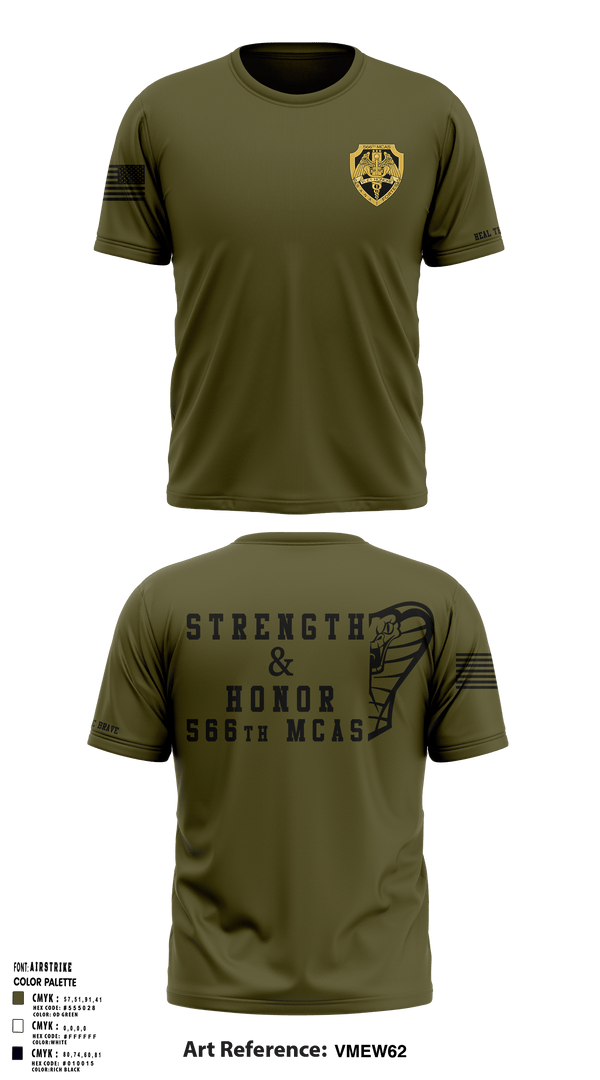 566MCAS-update 13713672 Short Sleeve Performance Shirt - 86