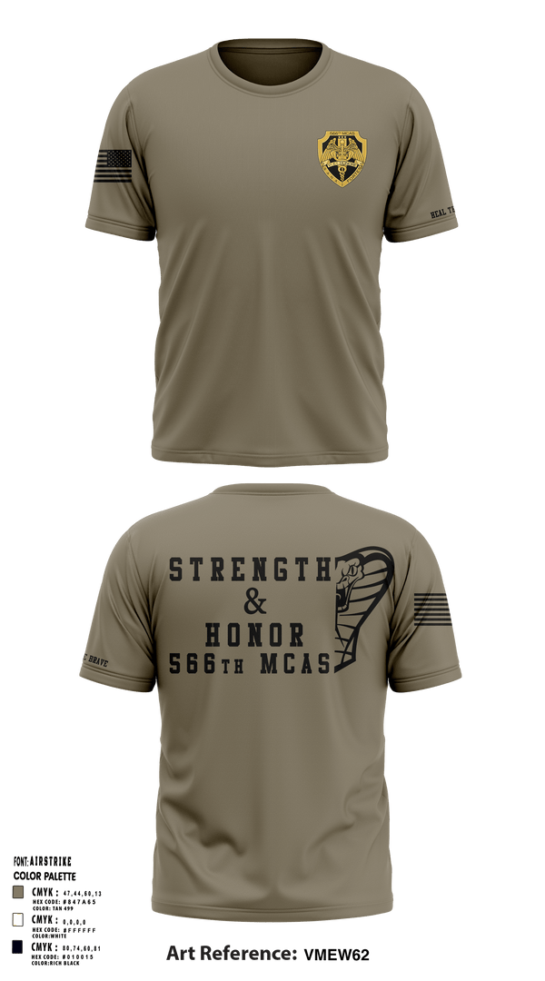 566MCAS-update 13713672 Short Sleeve Performance Shirt - 87