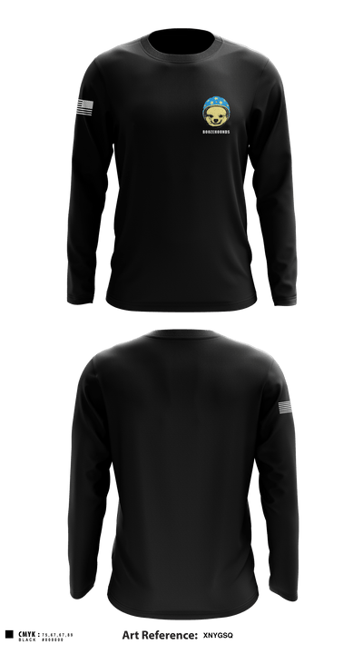 BOOZEHOUNDS 19297742 Long Sleeve Performance Shirt - 1