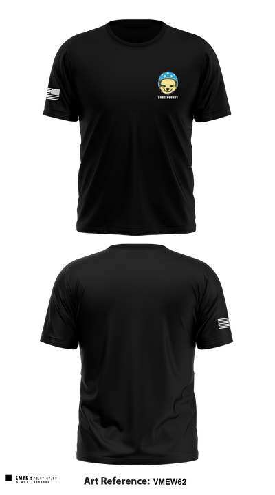 BOOZEHOUNDS 19297742 Short Sleeve Performance Shirt - 1