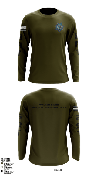 Walker river SRT 42723212 Long Sleeve Performance Shirt - 3