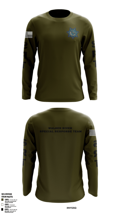 Walker river SRT 42723212 Long Sleeve Performance Shirt - 3