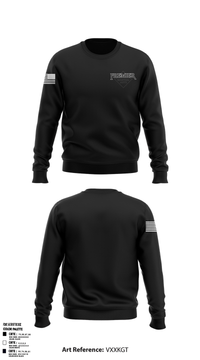 Premier martial arts Crew Neck Sweatshirt - 1