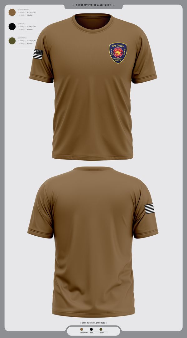 Short Sleeve Performance Shirt, PCFD, , Teamtime, Team time, sublimation, custom sports apparel, team uniforms, spirit wear, spiritwear, sports uniforms, custom shirts, team store, custom team store, fundraiser sports, apparel fundraiser