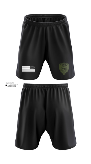 Athletic Shorts With Pockets, Pikeville Police SRT, Police, Teamtime, Team time, sublimation, custom sports apparel, team uniforms, spirit wear, spiritwear, sports uniforms, custom shirts, team store, custom team store, fundraiser sports, apparel fundraiser