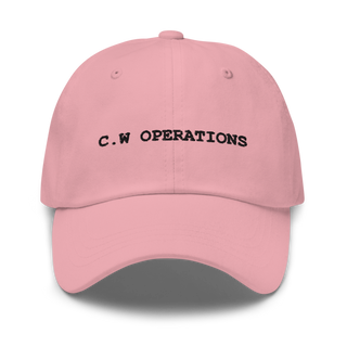 C.W Operations 41850268 Classic Dad Hat | Yupoong 6245CM