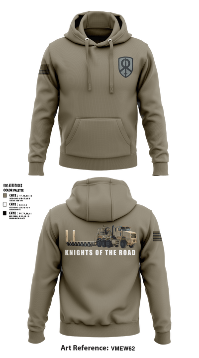 129th Heavy Transport Company 26902985 Hoodie - 2