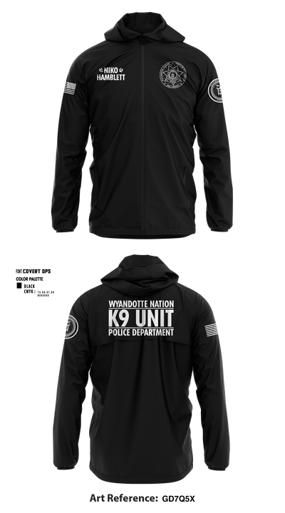 K9 Unit 27578074 Windbreaker - 1