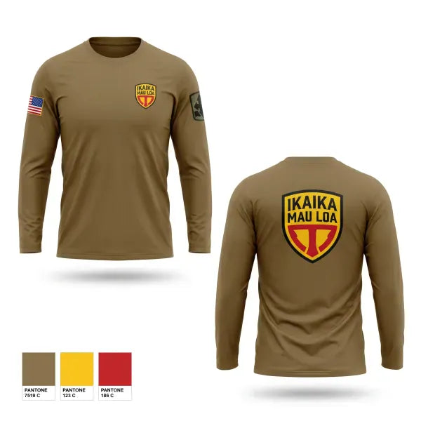 Long Sleeve Performance Shirt, A Co 227 BEB, National Guard, Teamtime, Team time, sublimation, custom sports apparel, team uniforms, spirit wear, spiritwear, sports uniforms, custom shirts, team store, custom team store, fundraiser sports, apparel fundraiser