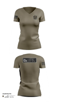 525th MWD DET 63817559 Women's Short Sleeve V-neck Shirt - 21