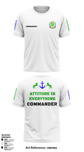 Green Run High School NJROTC 48143942 Short Sleeve Performance Shirt - 72